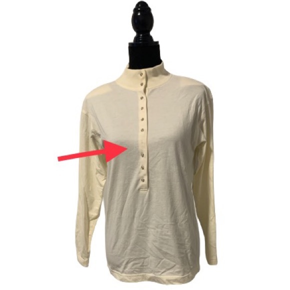 ORVIS Women’s Long Sleeve Button Down Cream Shirt Sz Small - Picture 2 of 7